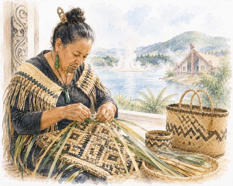 Maori Raranga, Rotorua