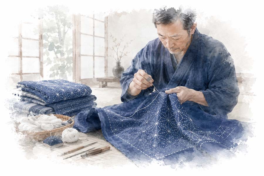 Sashiko, Aomori