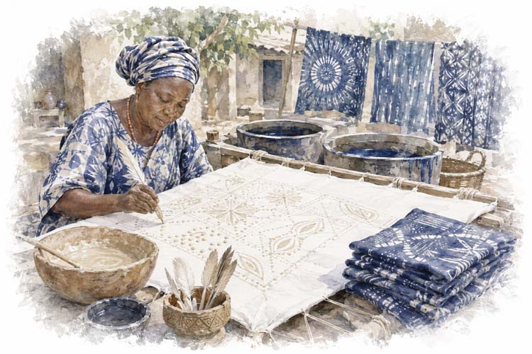 Yoruba Adire, Abeokuta