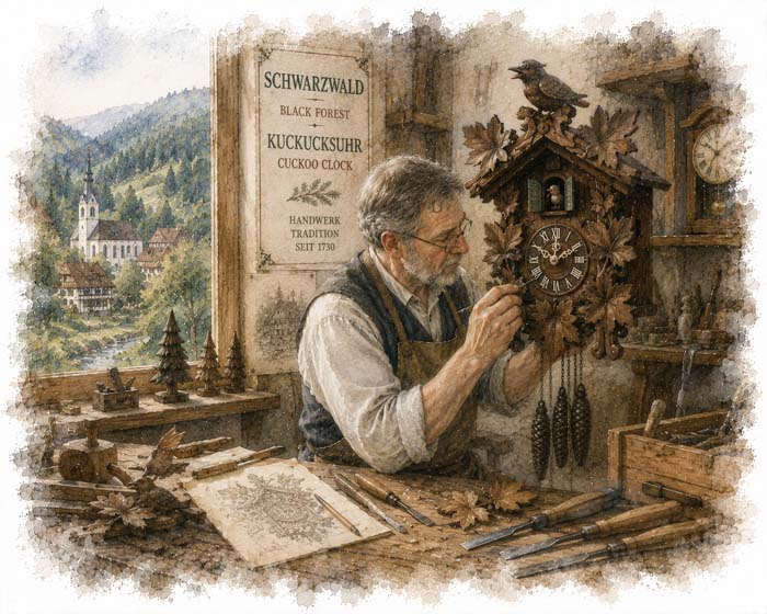 Black Forest Cuckoo Clock, Schwarzwald