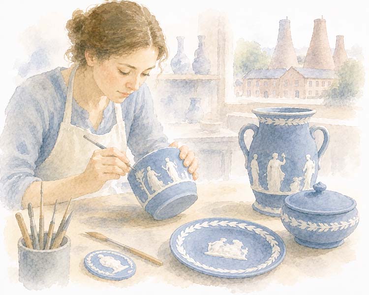 Wedgwood Jasperware, Stoke-on-Trent