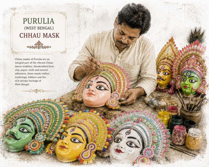 Chhau Mask, Purulia (West Bengal)