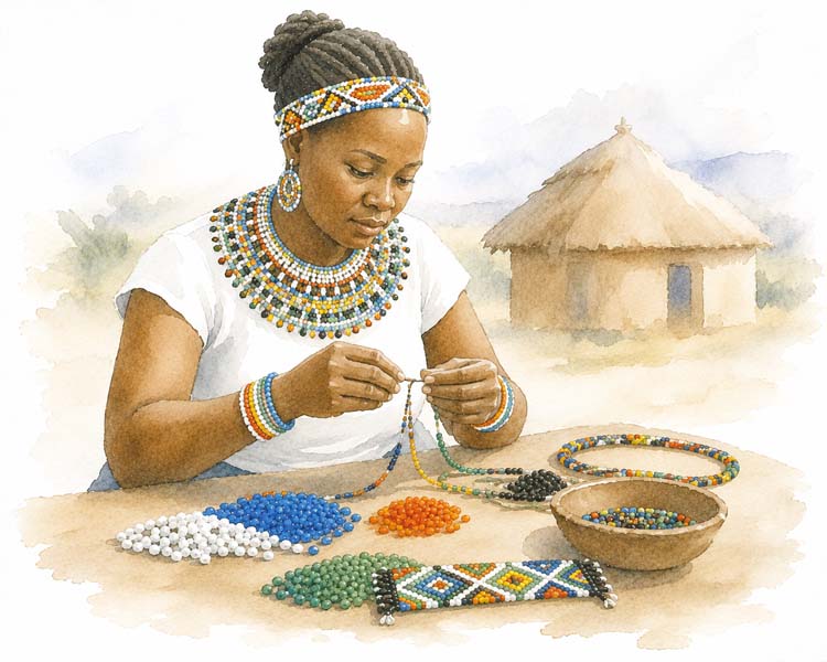 Ndebele Beadwork, Mpumalanga (KwaNdebele)