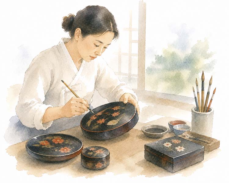 Najeon Chilgi, Tongyeong