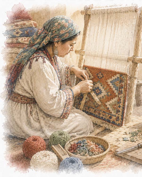 Berber Rug, High Atlas