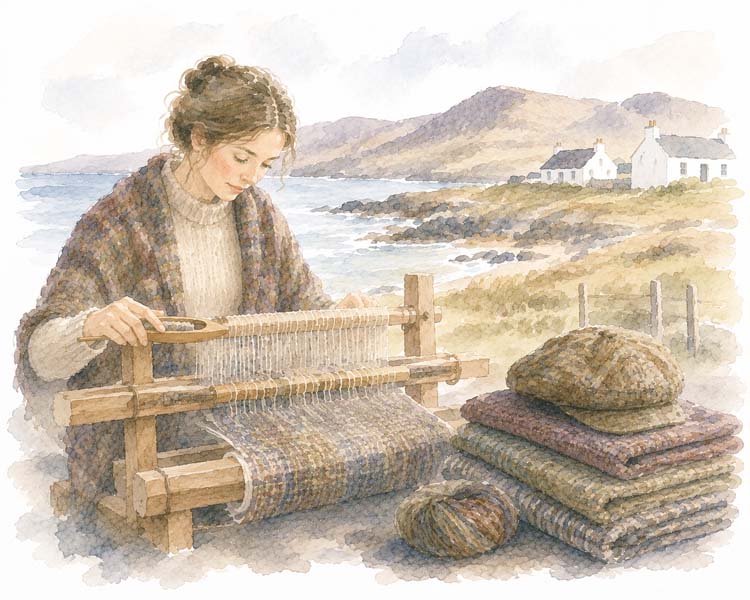 Harris Tweed, Outer Hebrides (Scotland)