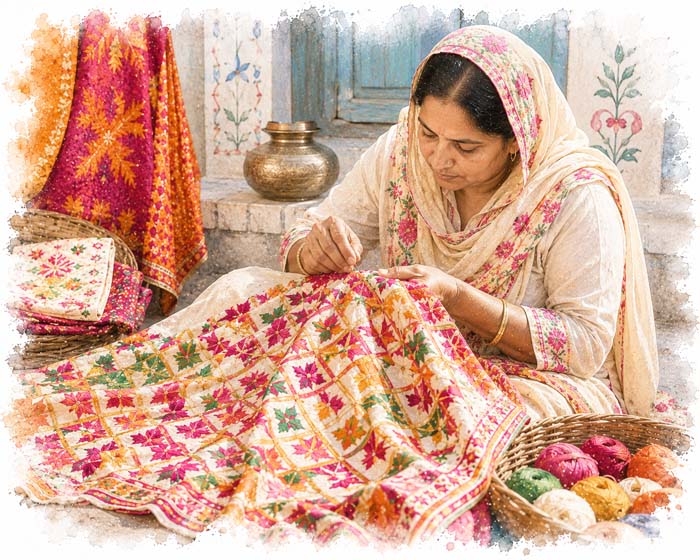 Phulkari, Patiala (Punjab)