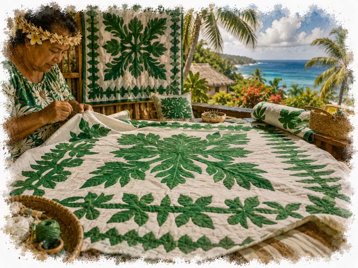 Cook Islands Tivaevae, Rarotonga