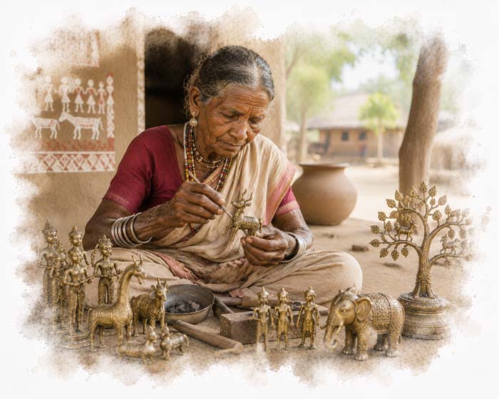 Dhokra, Bastar (Chhattisgarh)