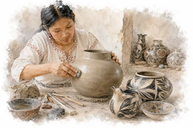 Chulucanas Pottery, Piura (Chulucanas)