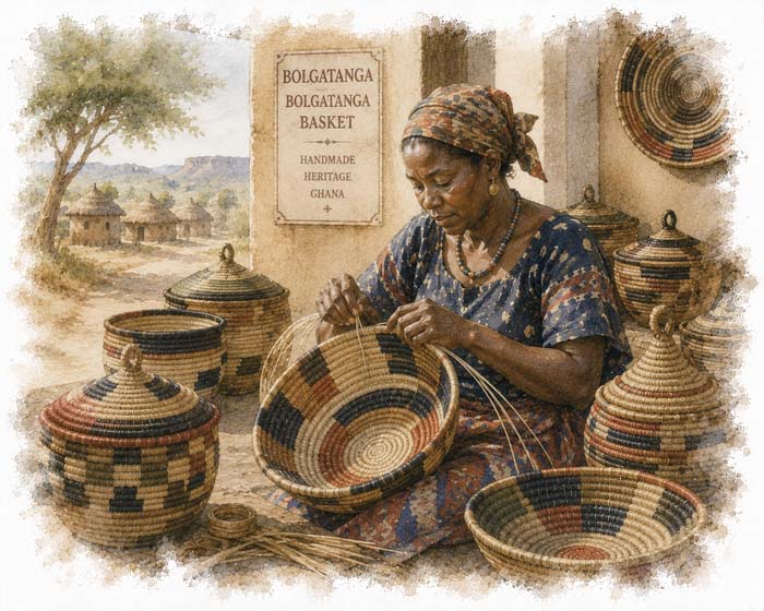 Bolgatanga Basket, Bolgatanga