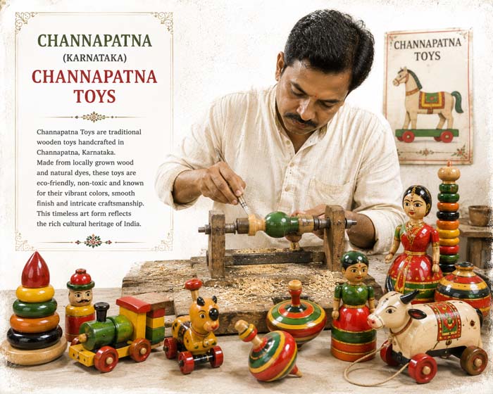 Channapatna Toys, Channapatna (Karnataka)