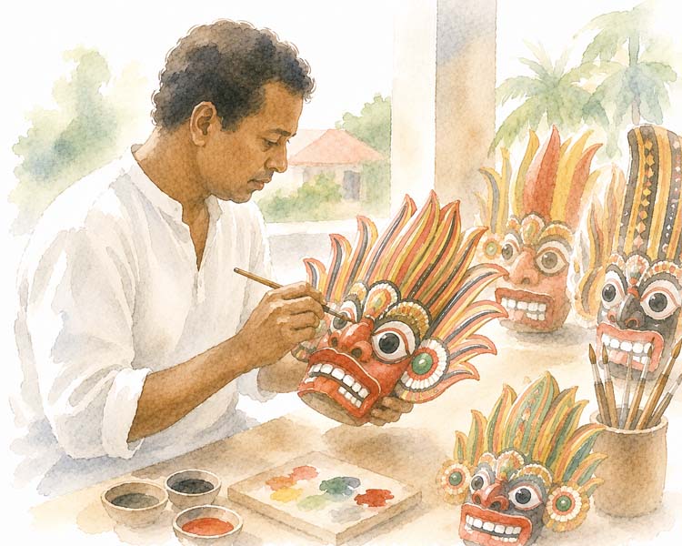 Ambalangoda Mask, Ambalangoda