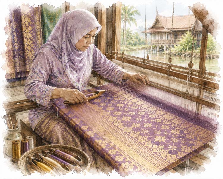 Songket, Terengganu