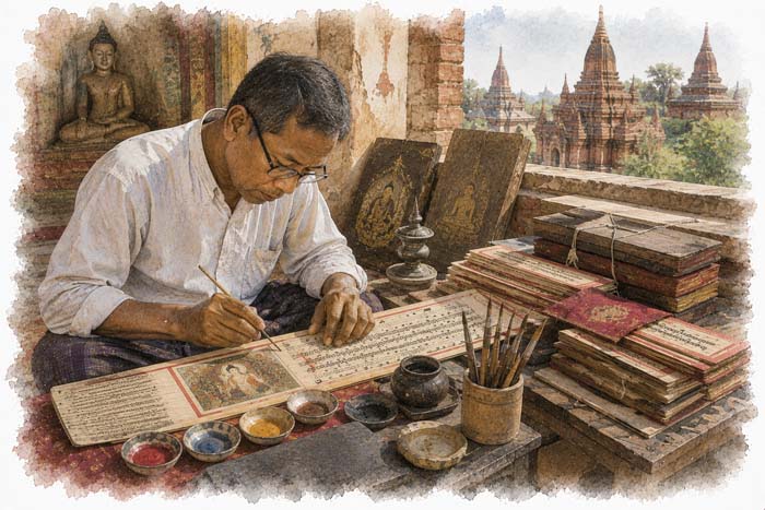 Buddhist Manuscripts, Bagan