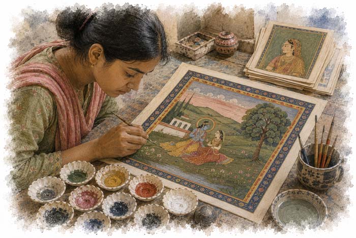Malwa Painting, Malwa (Madhya Pradesh)
