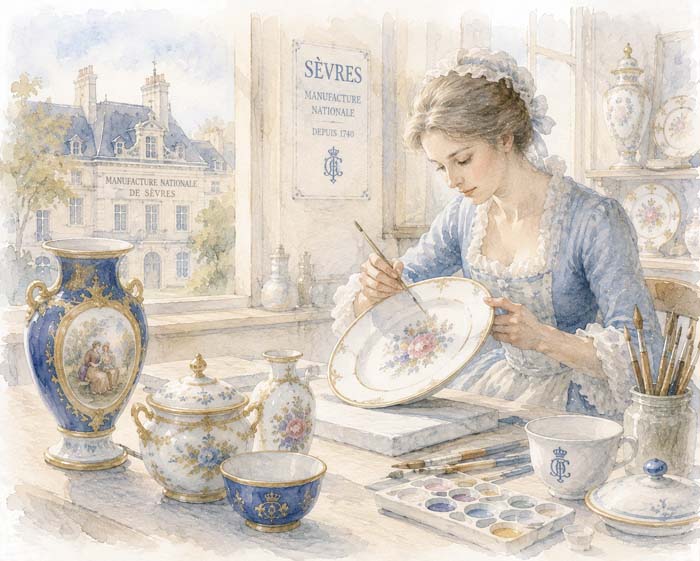 Sèvres Porcelain, Sèvres