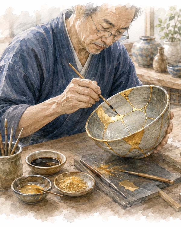 Kintsugi, Kyoto