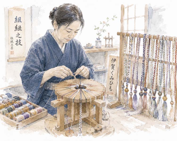 Kumihimo, Iga (Mie)