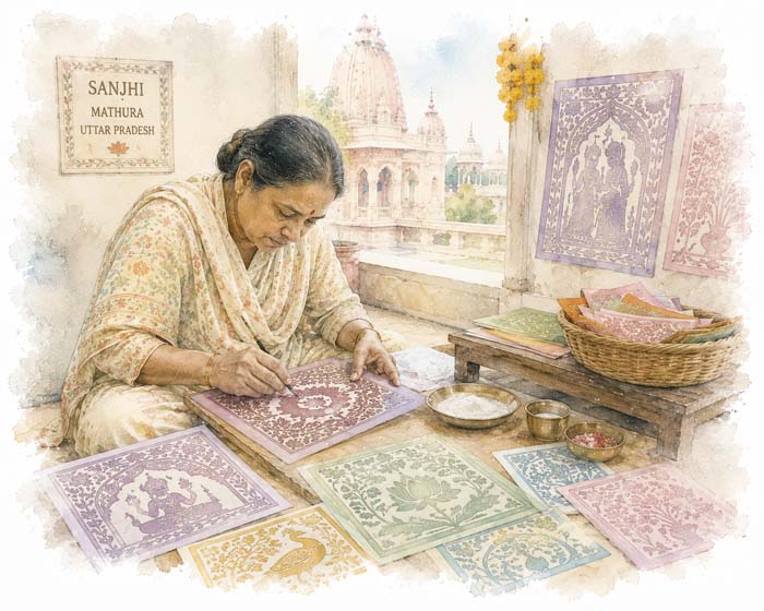 Sanjhi, Mathura (Uttar Pradesh)
