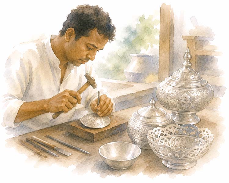 Kandyan Silver, Kandy